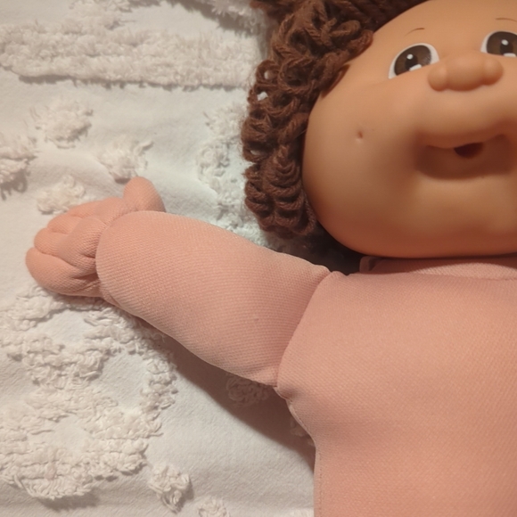 Original Cabbage Patch Doll 1978 - 1982 Long Brown Hair/ Eyes Signed Mint:No box - Picture 4 of 16